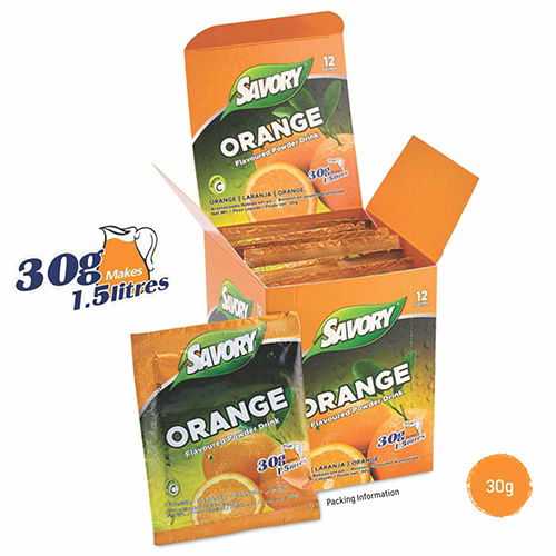 Fruity Orage Flavoured Powder Drink