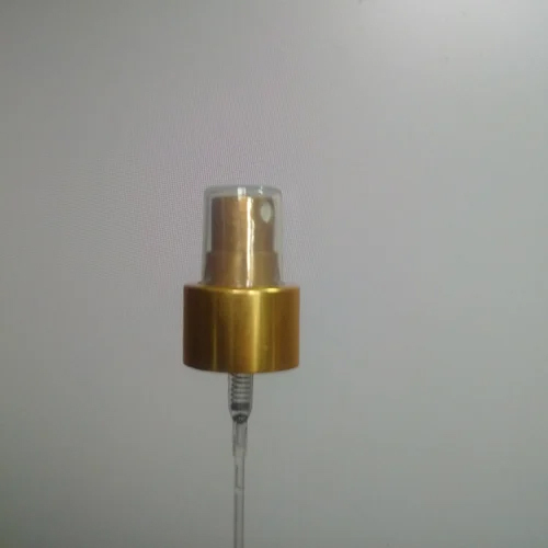 Mist Spray Pump With Golden Collar