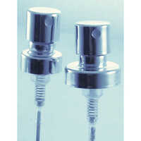 Perfume Crimp Spray Pump - Plastic Material, Various Sizes, Silver And White Color | Fine Mist Dispersion For Even Application