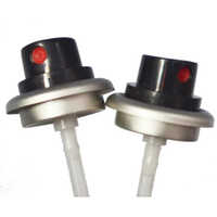 Aerosol Spray Valve - Solid, Different Sizes | Black, User-friendly Operation For Industrial Use