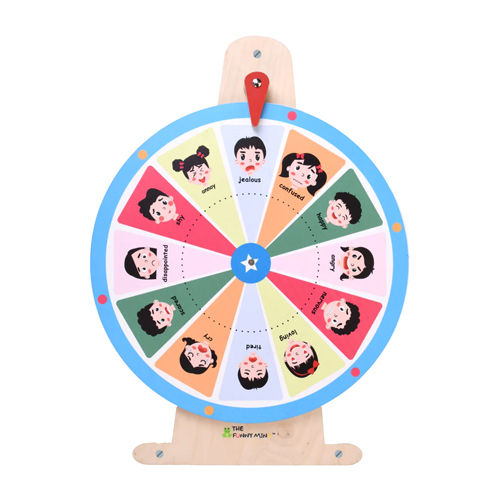 Emotions Learning Spin Wheel In Birchwood