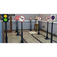 Traffic Signals Wooden Signs And Boards - Age Group: 3+