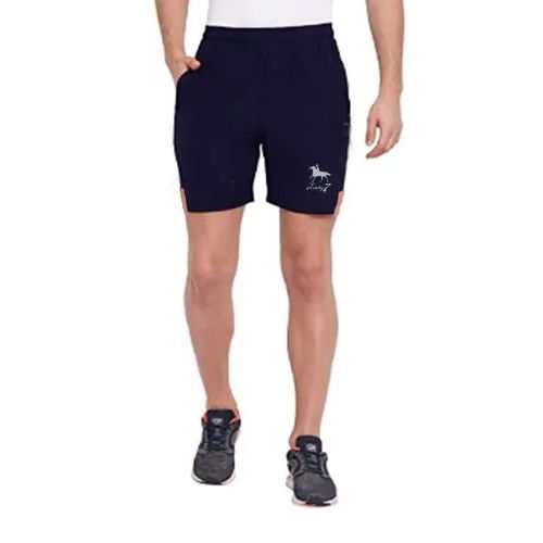 Black Solid Drifit Shorts