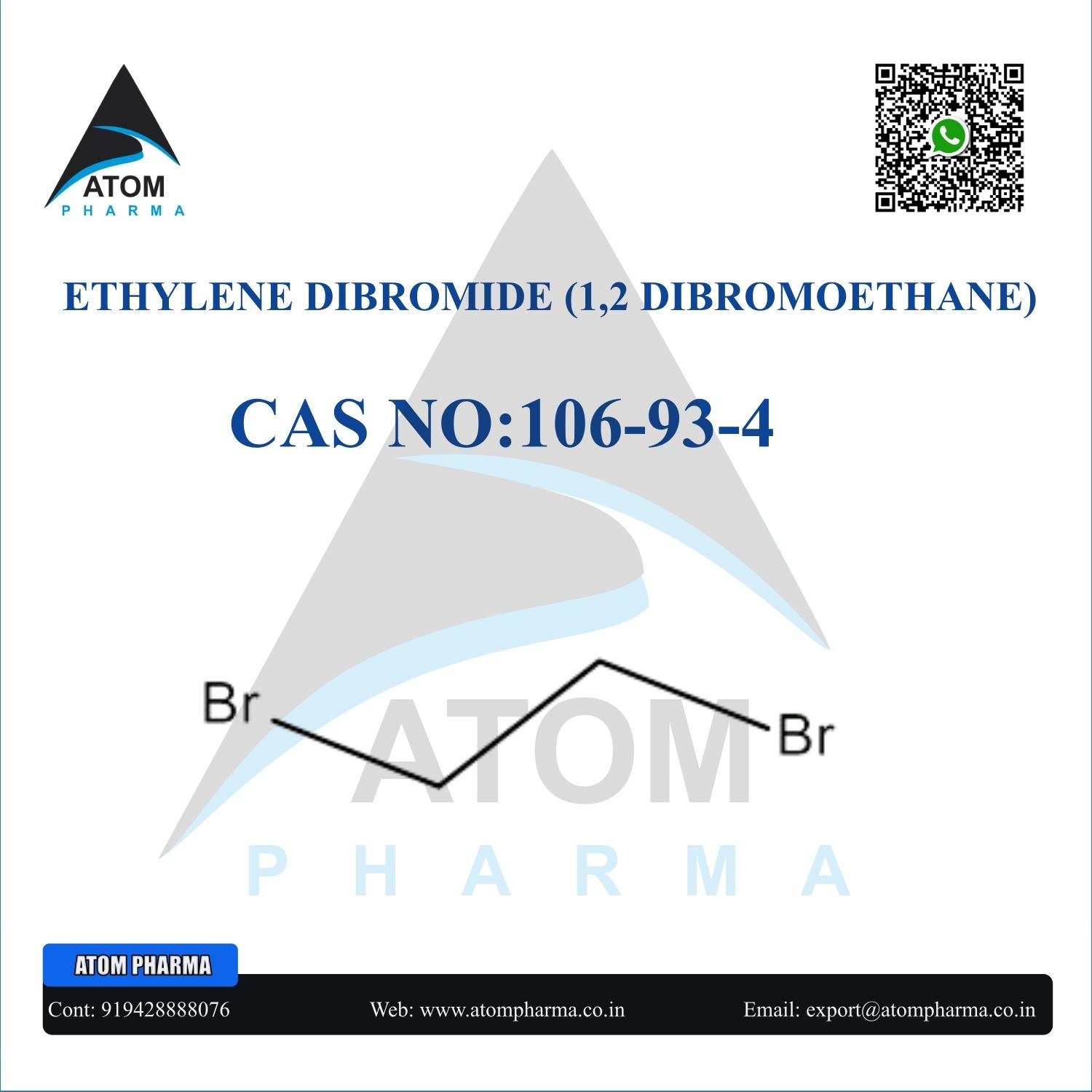 ETHYLENE DIBRO MIDE  1 2 DIBROMO ETHANE INTERMEDIATE