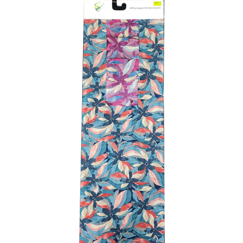 Ladies Chanderi Printed Dress Material Fabric