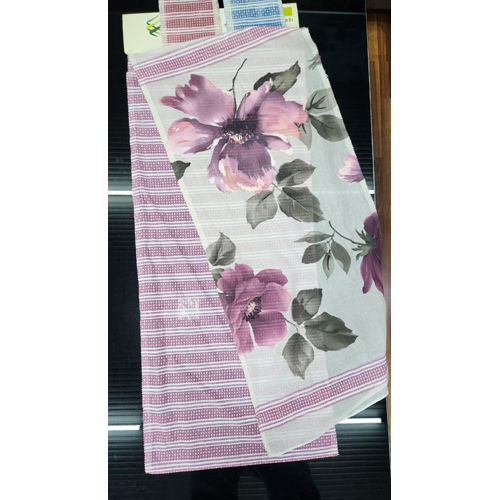 Ladies Printed Cotton Dress Material Fabric