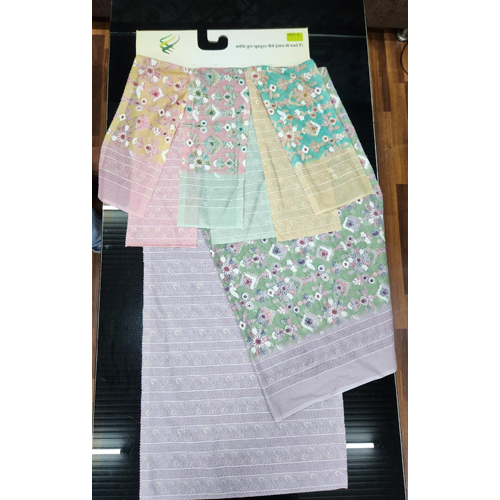 Ladies Designer Cotton Dress Material Fabric