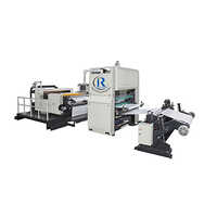 White Automatic Reel To Sheet Film Lamination