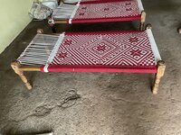 Comfortable Wooden Charpai