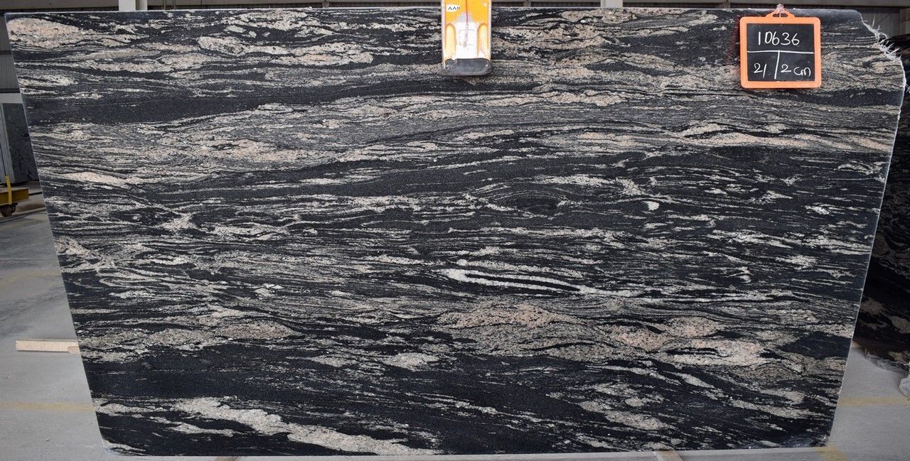 Cosmic Black Granite Slab