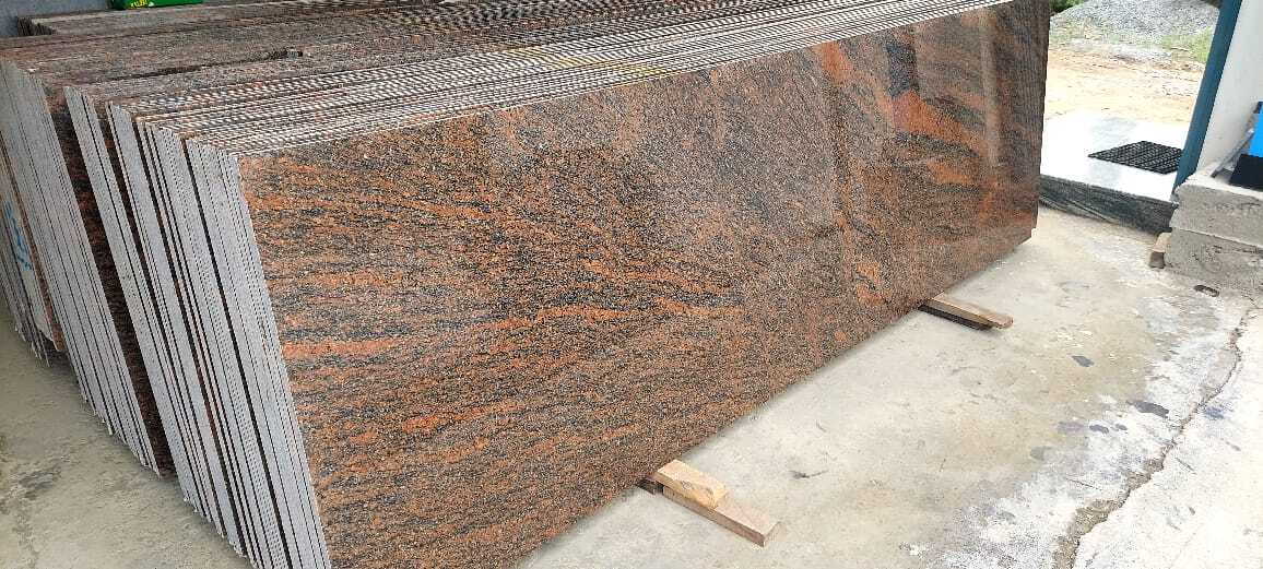 English Teak Granite Slab