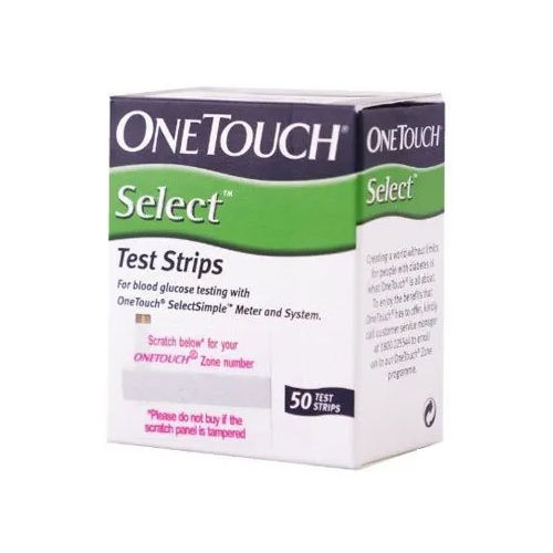 One Touch 50 Blood Glucose Test Strips