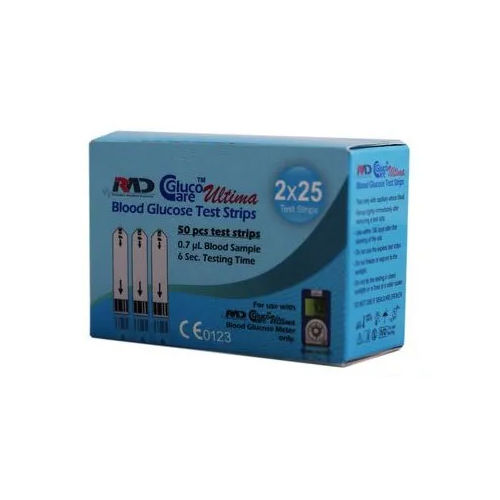 Gluco Care Ultima Blood Glucose 50 Test Strips