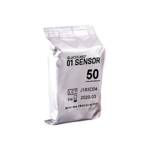 GlucoCard 01 Sensor 50 Test Strip