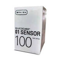 उपयोग करने के लिए सुरक्षित ग्लूकोकार्ड 01 सेंसर 100 टेस्ट स्ट्रिप
