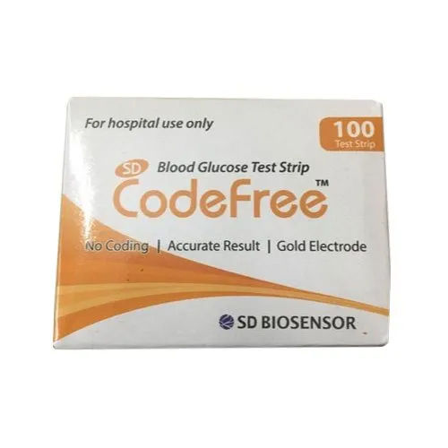 Higher Level Of Accuracy Codefree 100 Test Strips