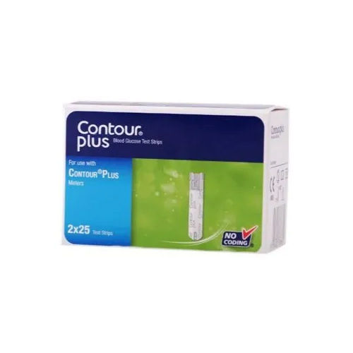 Contour Plus Blood Glucose Test Strips