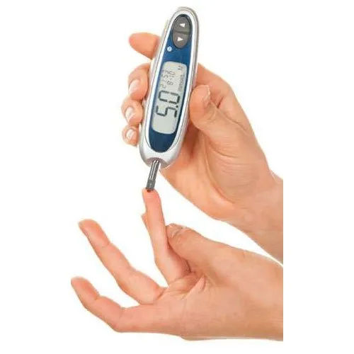 Grey Digital Diabetes Meter