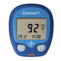 Blue Contour Diabetes Meter