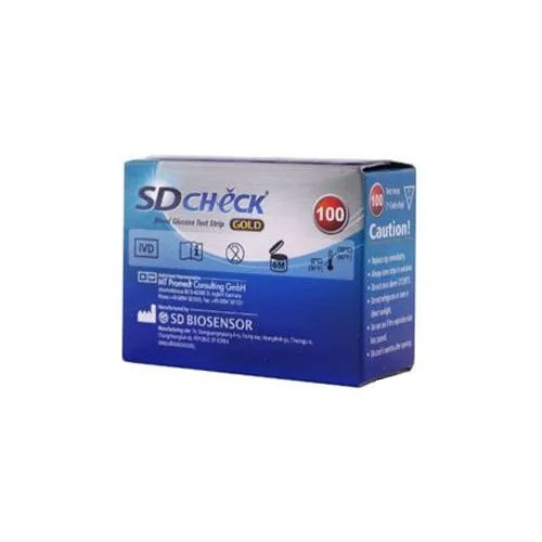 SD Check Gold Blood Glucose Test Strips