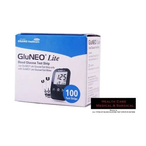 GluNEO Lite Blood Glucose Test Stips