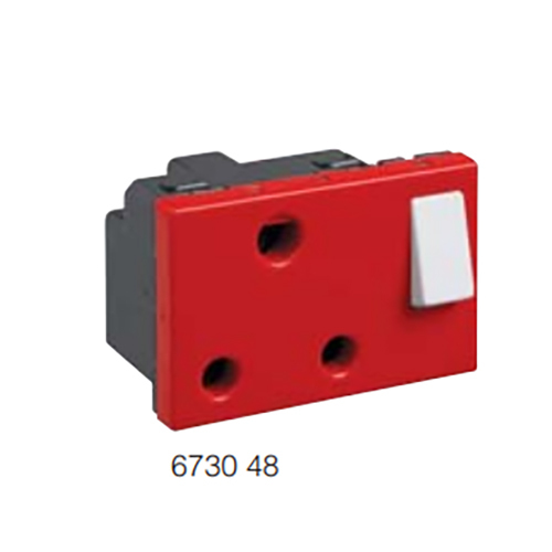 6730 48 16 A Switched Red socket