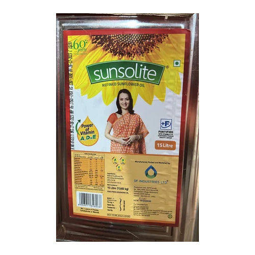 Sunsolite Refined Sunflower Oil