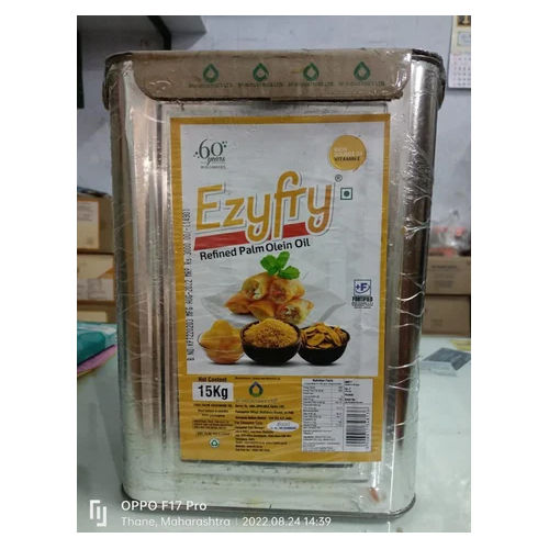 Ezyfry - Refined Palm Super Olien Oil Packaging Size: 15Kgs