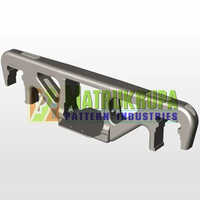 Aluminum Rail Pattern - Polished Surface, Rigid Hardness | Plain Finish, Normal Technology, Aluminum Material