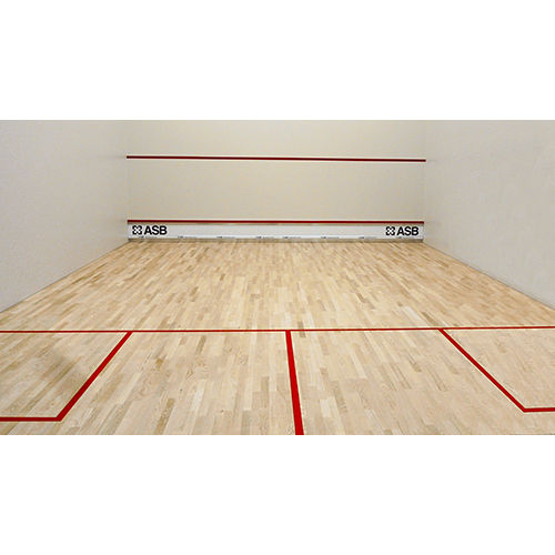 Cream Squash Court Flooring