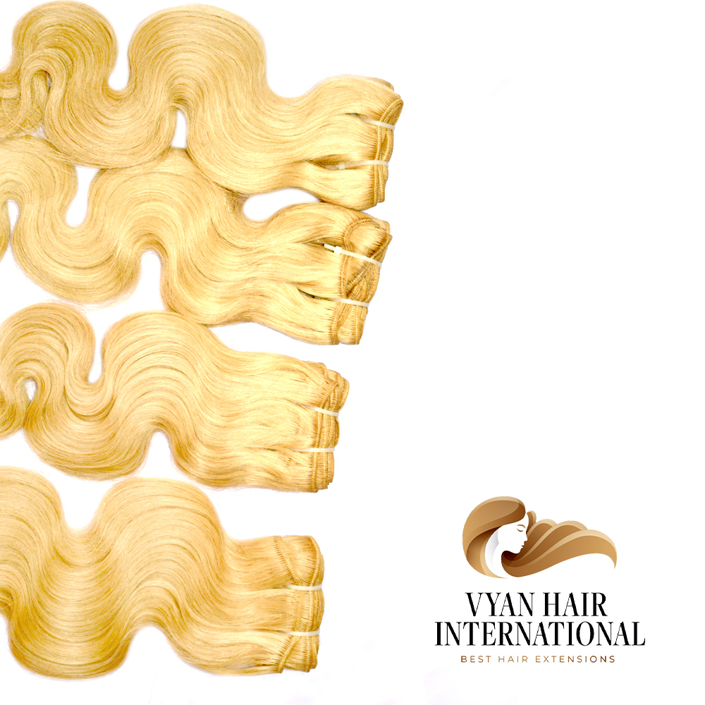 Blonde Human Hair Bundle 100% Hair Raw Peruvian Virgin Grade Natural Peruvian Virgin Hair