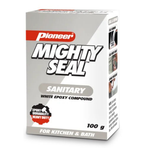 Pioneer 100g Mighty Seal Sanitary White Epoxy Compound Application ...