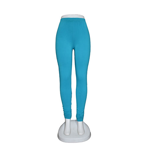 Women Bottom Pajami Blue Leggins