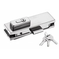 Corner Patch Lock With Strike Plate
