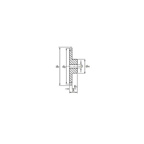 Sprocket Pilot bore Simplex