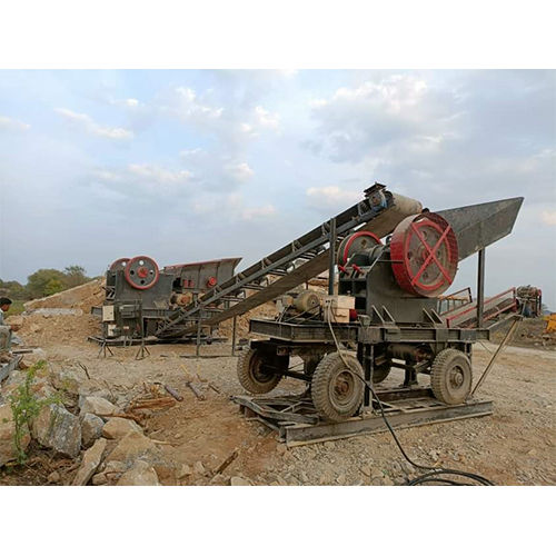 Portable Stone Crusher Construction