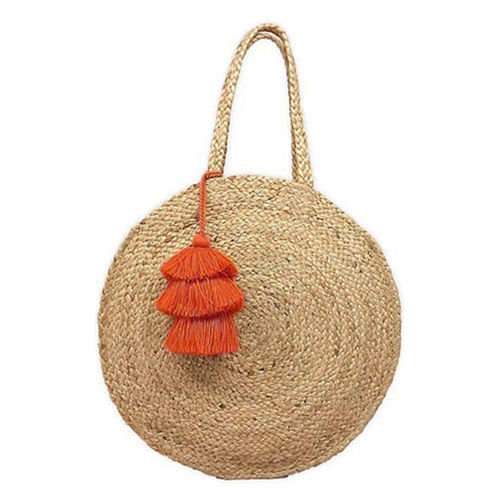 Jute Hand Bag for Multipurpose Jute Bag Round Sling Bag