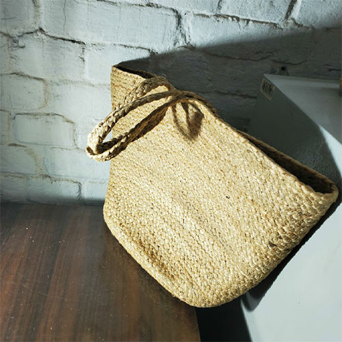 Handcrafted Jute Tote Bag