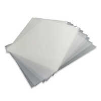 Plain Heat Transfer Film - Flexible Vinyl, 12x15 Inches, Transparent Finish | Soft Hardness, High Standard Quality, Easy To Cut And Apply