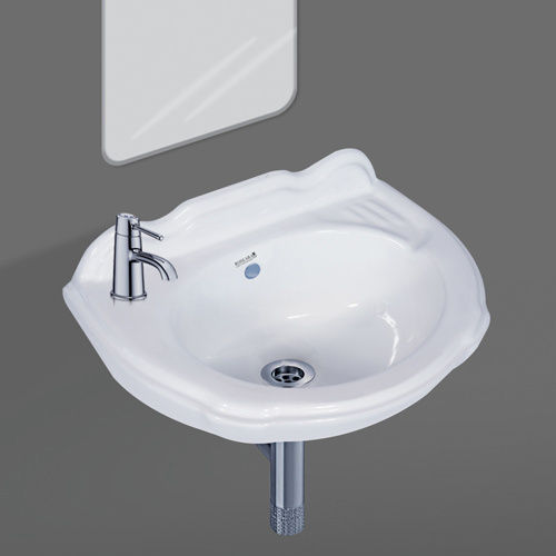 White Bathroom Basin