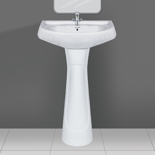 Ceramic Pedestal Wash Basin