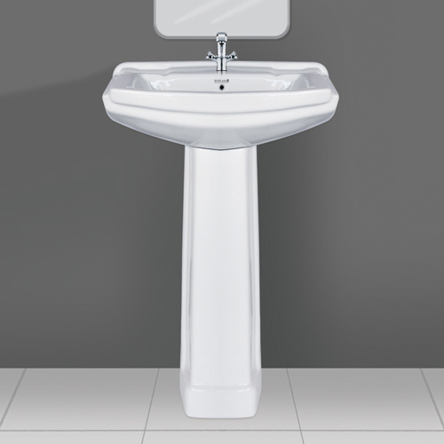 Plain Pedestal Wash Basin