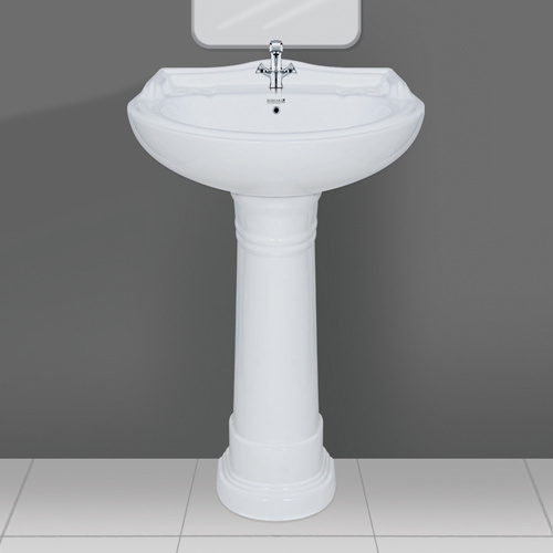 Round Pedestal Wash Basin