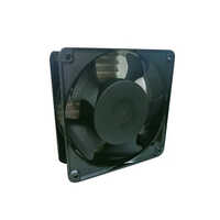 220v Electric Panel Fan - Metal Blades, Black Color | 5 Blades, 50hz Frequency, 20a Current, 12w Power Source, 1 Year Warranty