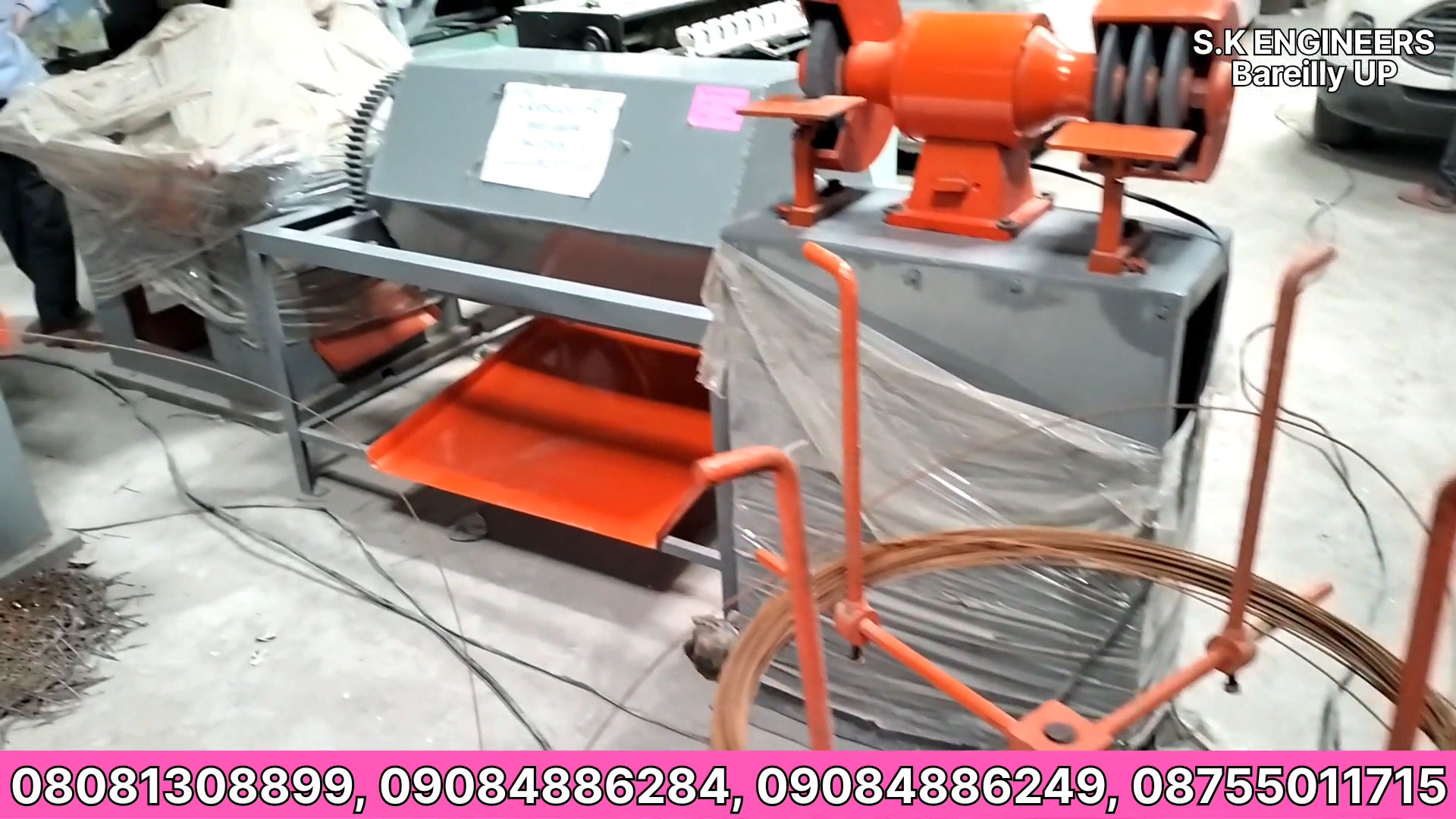 FULLY AUTOMATIC WIRE NAIL MAKING MACHINE