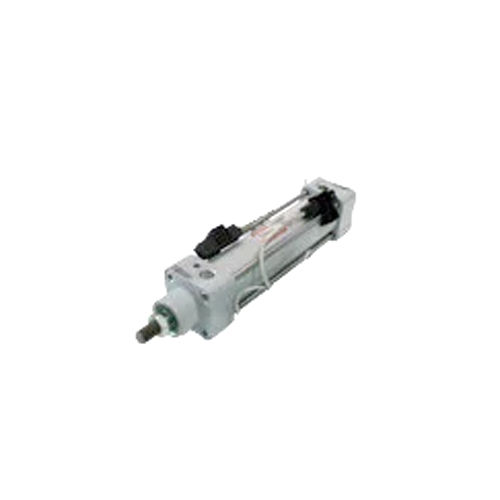 White Iso-Vdma Round Tube Reed Switch Cylinders