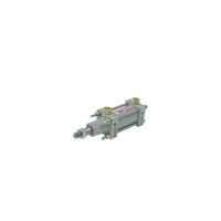 White Medium Bore Air Cylinders