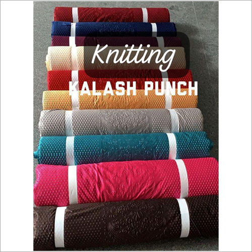Knitting Kalash Punch Curtain Fabric