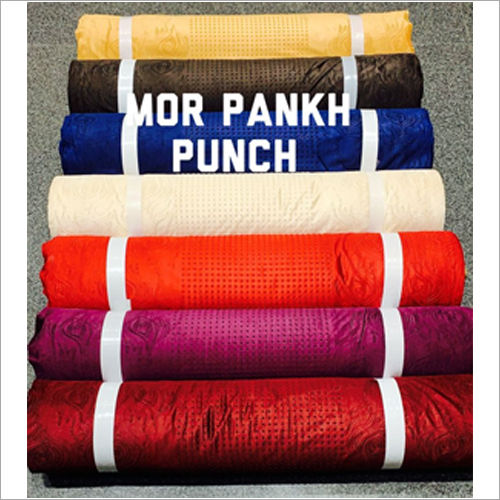 Mor Pankh Punch Curtain Fabric