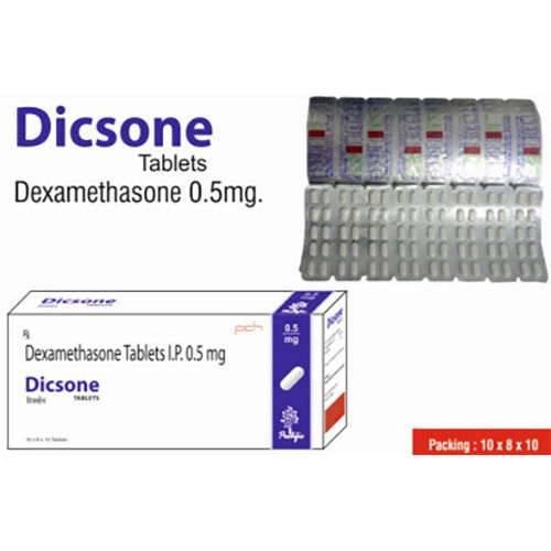 Dicsone 0.5(Oval) Ingredients: Dexamethasone 0.5Mg